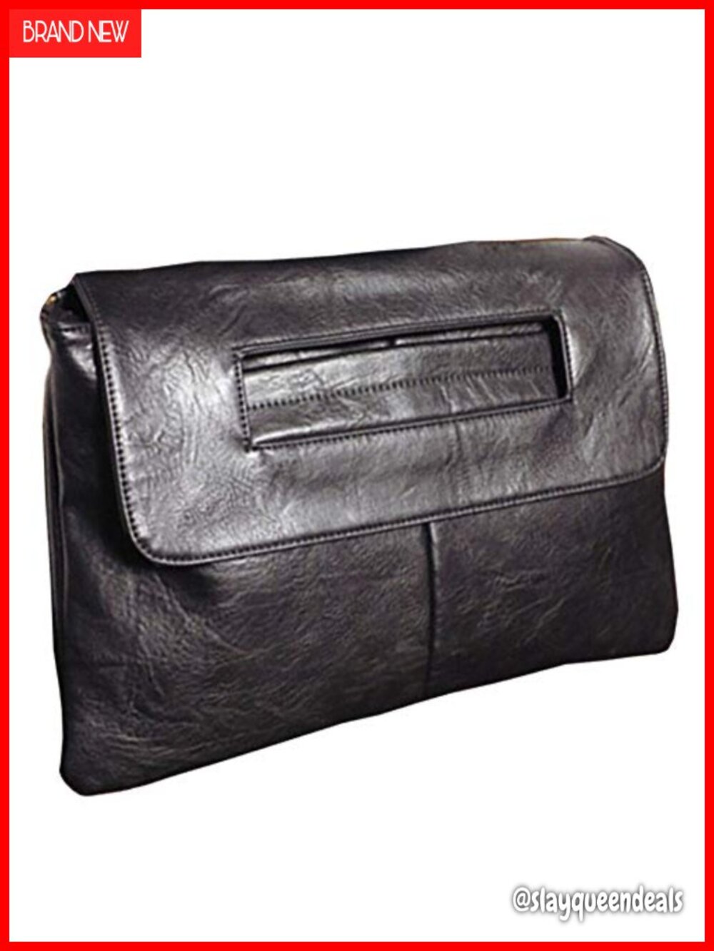 PU Leather Women's Clutch Handbag Large Capacity Shoulder Bag